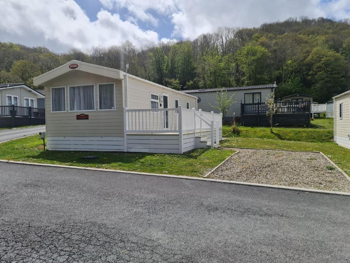 The Tiddler - Plot 101, Woodlands Lodge Retreat, New Quay, West Wales Llanina 外观 照片